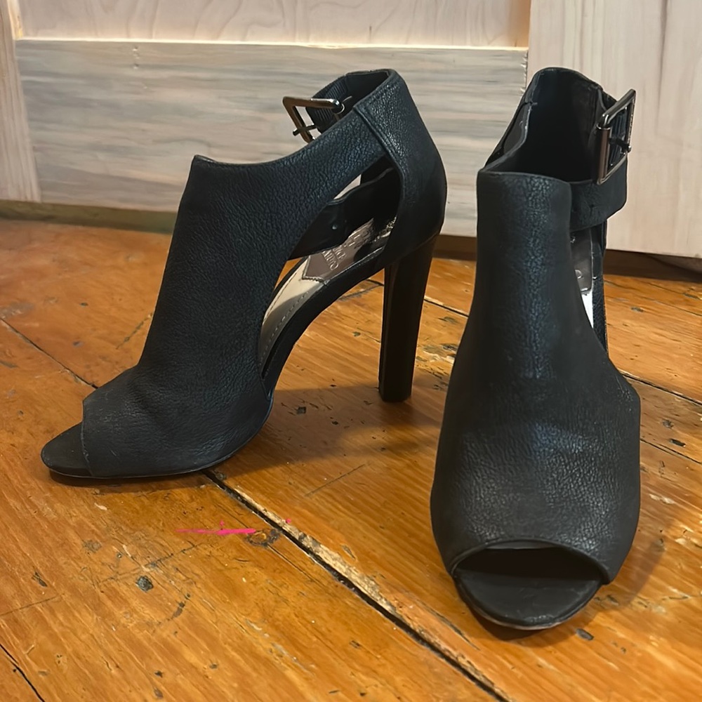 Vince Camuto peep toe heels